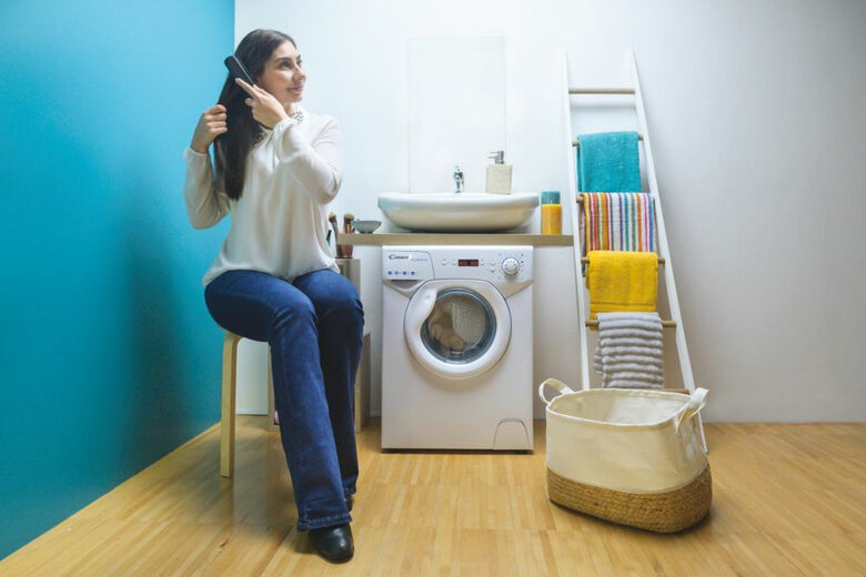 Candy Aquamatic AQUA 1042DE/2-S lavatrice Caricamento frontale 4 kg 1000 Giri/min F Bianco