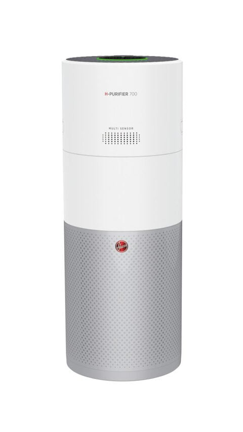 Hoover H-PURIFIER 700 purificatore 110 m² Argento, Bianco