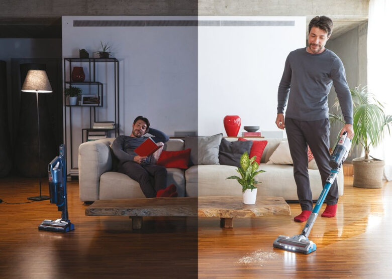 Hoover H-FREE 500 HYDRO PLUS Grigio Senza sacchetto