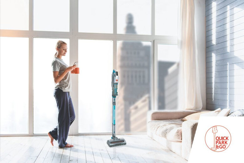 Hoover H-FREE 500 HYDRO PLUS Grigio Senza sacchetto