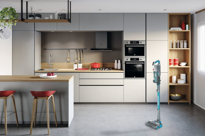 Hoover H-FREE 500 HYDRO PLUS Grigio Senza sacchetto