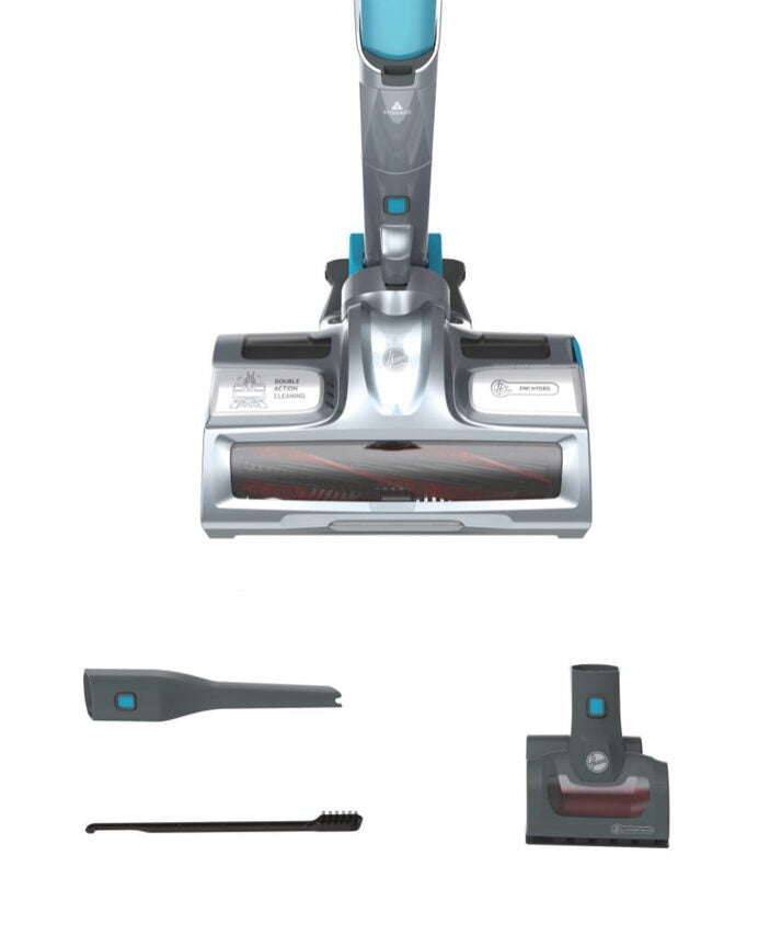 Hoover H-FREE 500 HYDRO PLUS Grigio Senza sacchetto