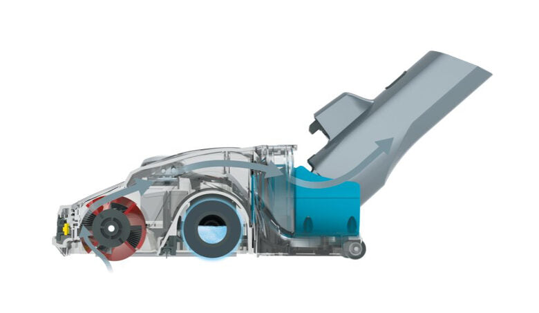 Hoover H-FREE 500 HYDRO PLUS Grigio Senza sacchetto