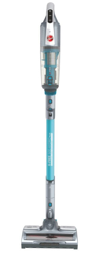 Hoover H-FREE 500 HYDRO PLUS Grigio Senza sacchetto