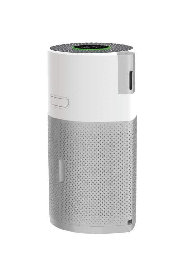 Hoover H-PURIFIER 500 purificatore 110 m² Argento, Bianco
