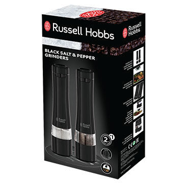 Russell Hobbs 28010-56 saliera e pepiera Nero Set di saliera e pepiera