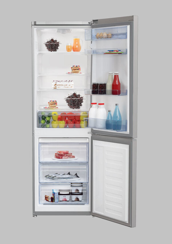 Beko RCSA330K30SN frigorifero con congelatore Libera installazione 295 L F Argento