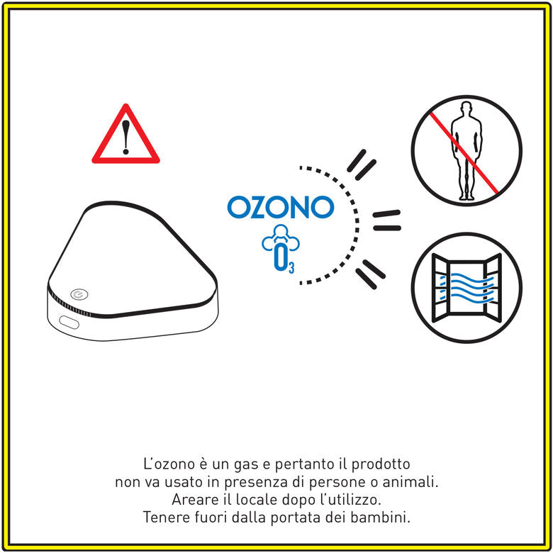 Area STERIL OZ POCKET - Sterilizzatore attivo all'ozono