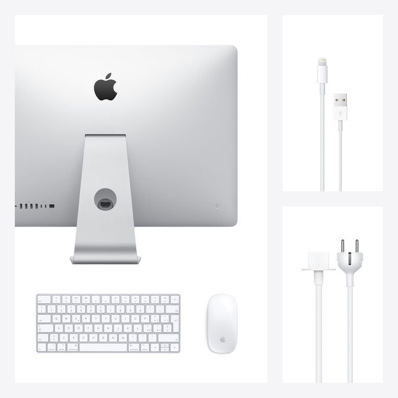 Apple iMac 68,6 cm (27") 5120 x 2880 Pixel Intel® Core™ i5 di decima generazione 8 GB DDR4-SDRAM 512 GB SSD PC All-in-one AMD Radeon Pro 5300 macOS Catalina 10.15 Wi-Fi 5 (802.11ac) Argento