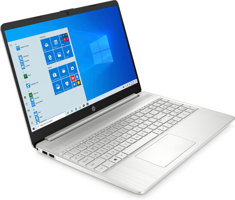 HP 15s-eq2032nl AMD Ryzen™ 5 5500U Computer portatile 39,6 cm (15.6") Full HD 8 GB DDR4-SDRAM 512 GB SSD Wi-Fi 6 (802.11ax) Windows 11 Home Argento