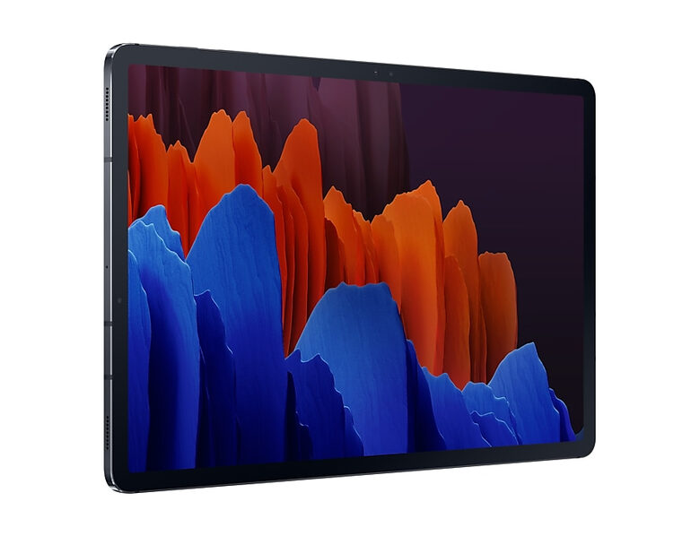 Samsung Galaxy Tab S7+ Tablet S Pen, Snapdragon 865 Plus, Display 12.4" WQXGA SuperAMOLED, 128GB Espandibili fino a 1TB, RAM 6GB, Batteria 10.090 mAh, 5G, Android 10, Mystic Black