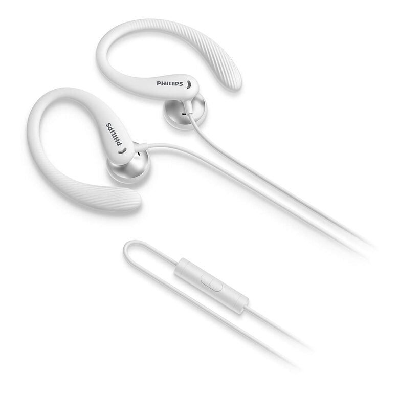 Philips TAA1105WT/00 cuffia e auricolare Cablato A clip, In-ear Sport Bianco