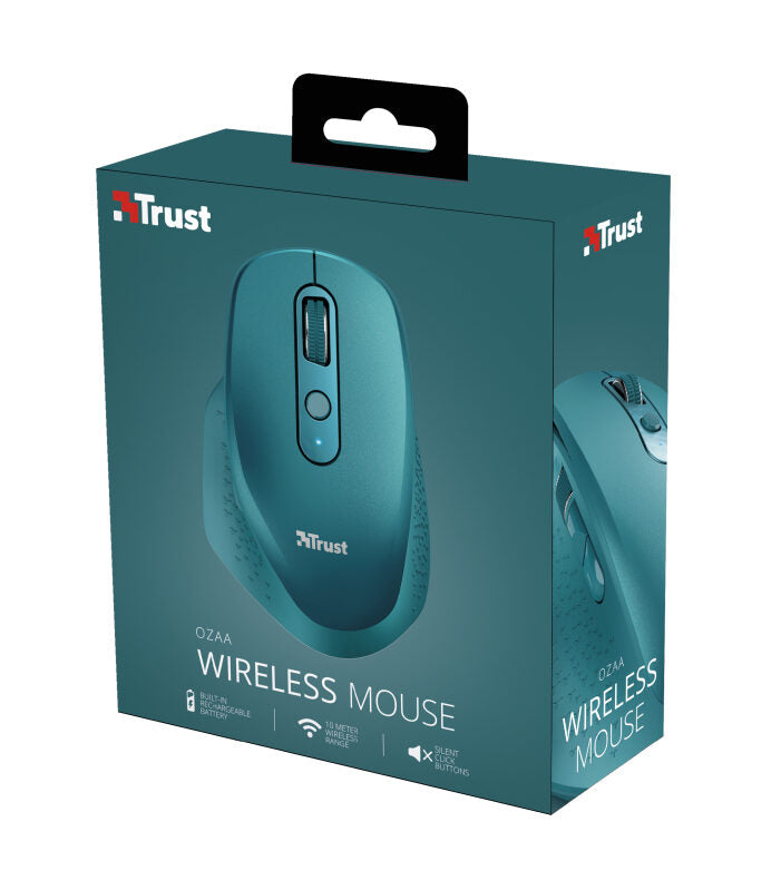 Trust Ozaa mouse Mano destra RF Wireless Ottico 2400 DPI