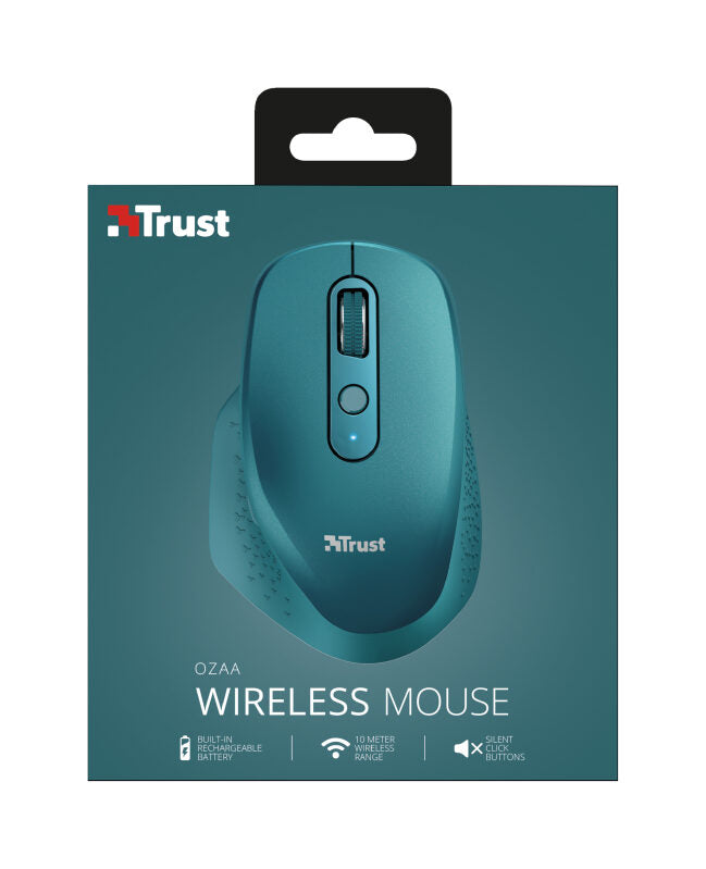 Trust Ozaa mouse Mano destra RF Wireless Ottico 2400 DPI