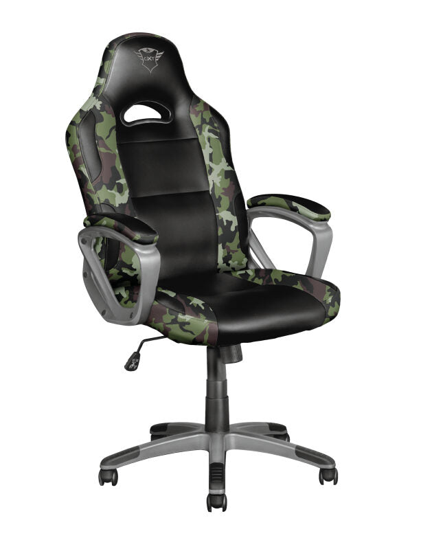 Trust GXT 705C Ryon Sedia per gaming universale Seduta imbottita Nero, Mimetico