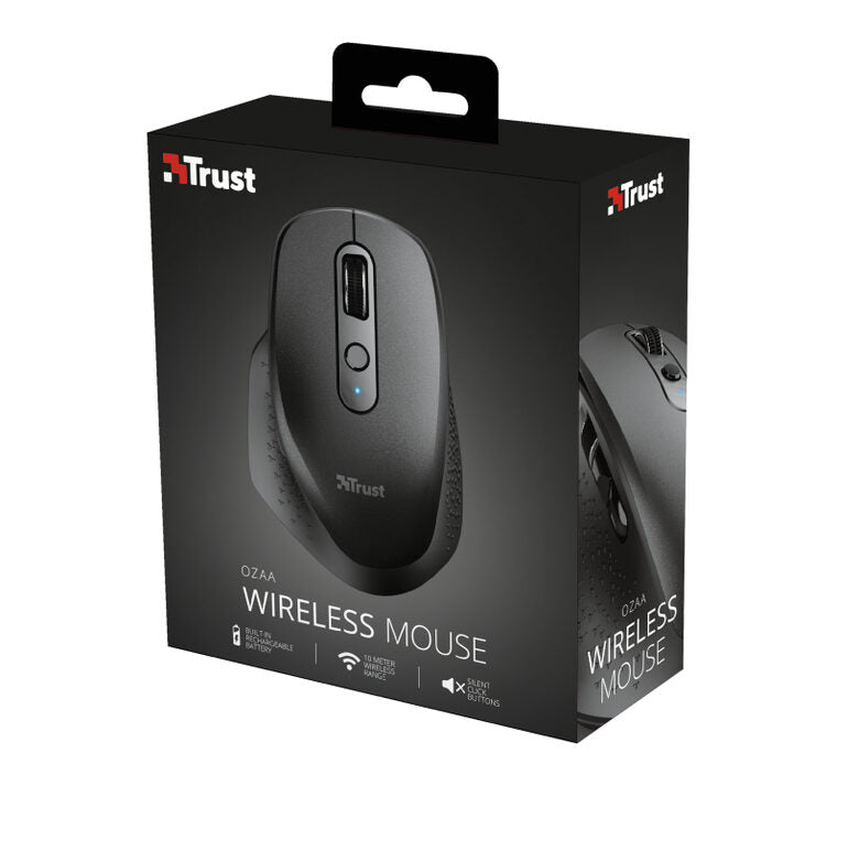 Trust Ozaa mouse Mano destra RF Wireless Ottico 2400 DPI