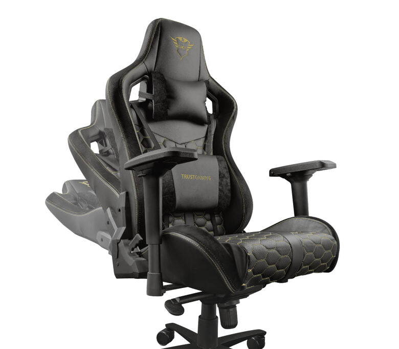 Trust GXT 712 Resto Pro Sedia per gaming universale Nero, Giallo
