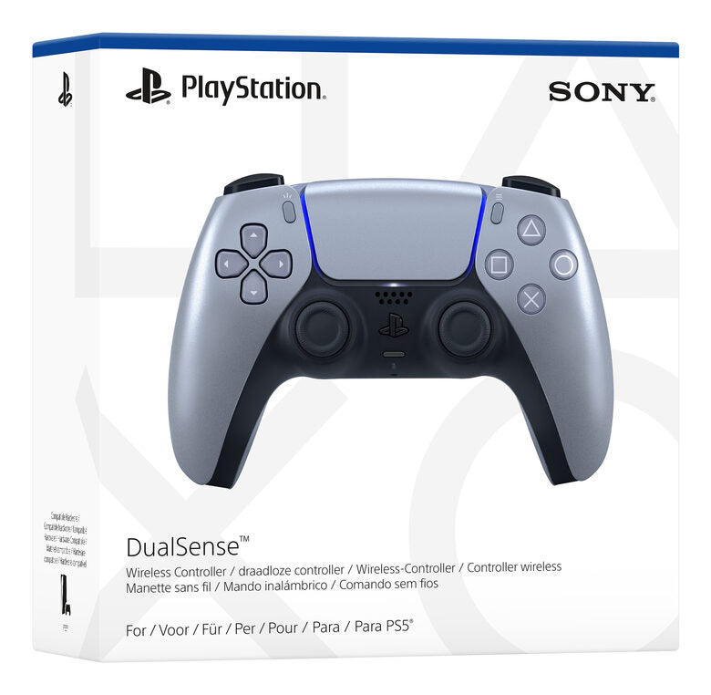 Sony DualSense Argento Bluetooth/USB Gamepad Analogico/Digitale PlayStation 5