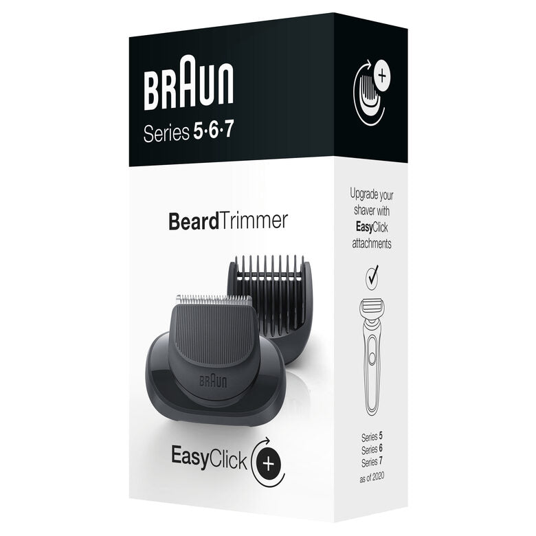 Braun EasyClick Accessorio Regolabarba Per Rasoio Elettrico Series 5, 6 E 7 (Nuova Generazione)