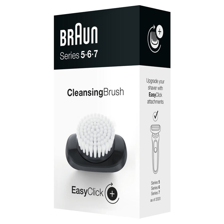 Braun EasyClick Accessorio Spazzola Per La Pulizia Per Rasoio Elettrico Series 5, 6 E 7 (Nuova Generazione)