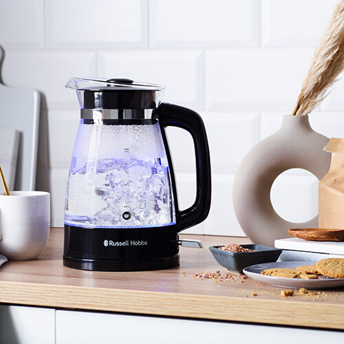 Russell Hobbs 26080-70 bollitore elettrico 1,7 L 2400 W Nero, Trasparente