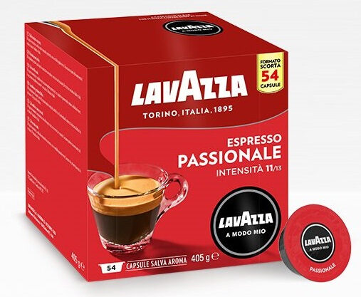 Lavazza Passionale 54 pz Capsule originali caffè per macchine da caffe a Modo Mio
