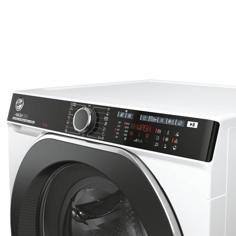 Hoover H-WASH 500 lavatrice Libera installazione Caricamento frontale 9 kg 1600 Giri/min A Bianco