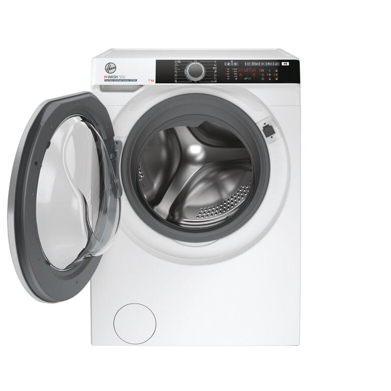 Hoover H-WASH 500 lavatrice Libera installazione Caricamento frontale 7 kg 1300 Giri/min A Bianco