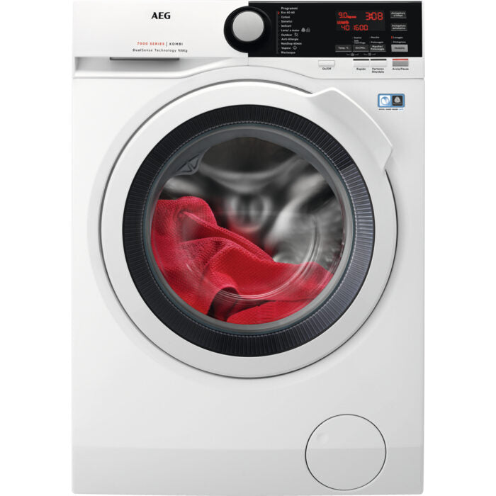 AEG L7WEE961 lavasciuga Libera installazione Caricamento frontale Bianco E