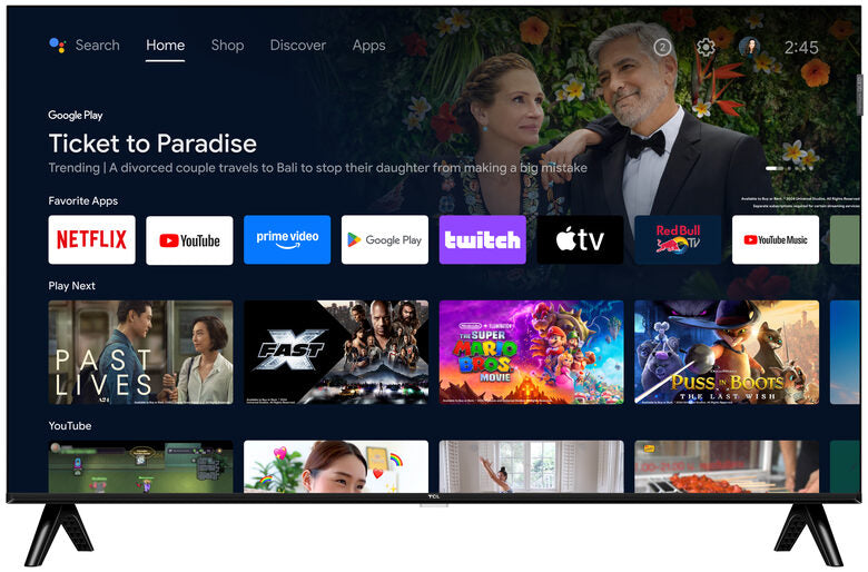 TCL S5L TV 32S5L - Full HD 32” , QLED, HDR, Direct LED, Android TV, Dolby Audio