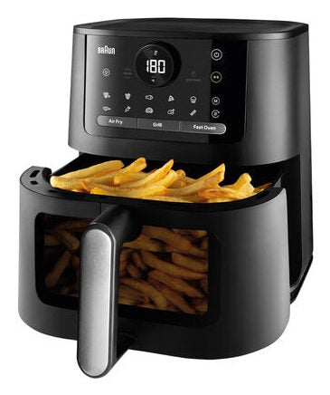 Braun HF5073 Singolo 6 L Indipendente 2000 W Friggitrice ad aria calda Nero
