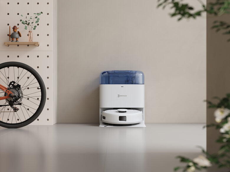 Ecovacs Deebot MINI Blue Senza sacchetto Blu, Bianco