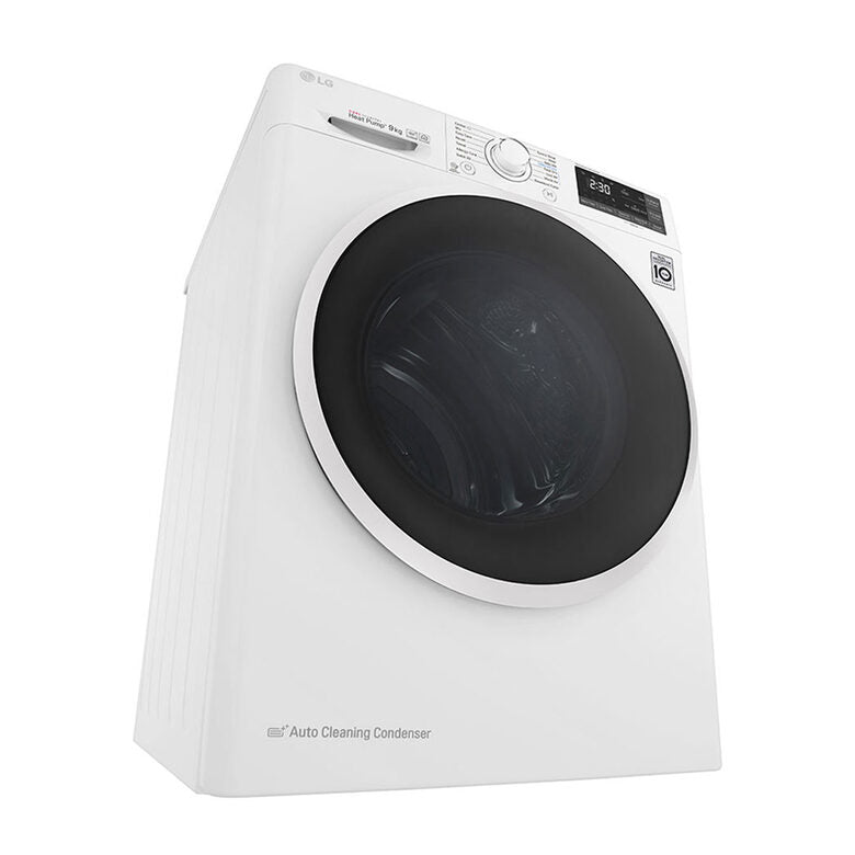 LG RH90V5AV6Q asciugatrice 9 kg Pompa di Calore Libera installazione Carica frontale A++