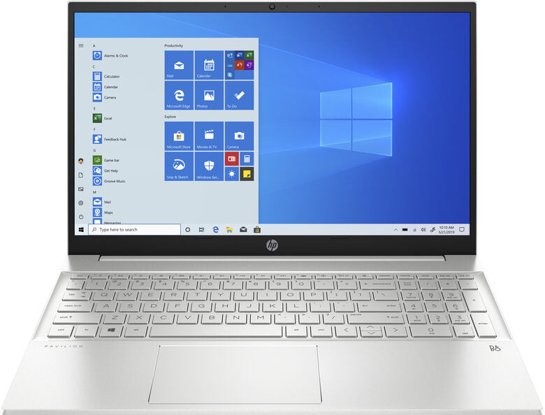 HP Pavilion 15-eh0009nl Computer portatile 39,6 cm (15.6") Full HD AMD Ryzen 7 16 GB DDR4-SDRAM 512 GB SSD Wi-Fi 5 (802.11ac) Windows 10 Home Argento
