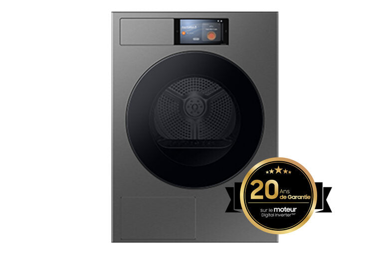 Samsung Asciugatrice DV90F09F4SU3 9Kg SILVER Classe A AI HOME