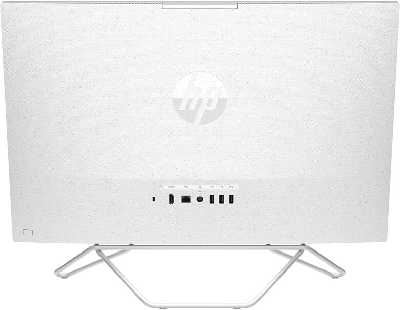 HP 24-cb0018nl AMD Ryzen™ 3 5300U 60,5 cm (23.8") 1920 x 1080 Pixel PC All-in-one 8 GB DDR4-SDRAM 256 GB SSD Windows 11 Home Wi-Fi 6 (802.11ax) Bianco