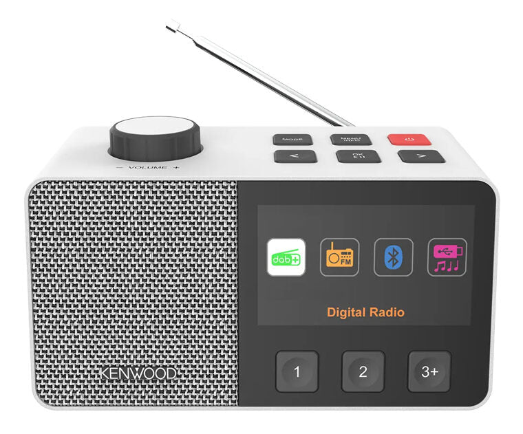 Kenwood CR-M70DAB-W Portatile Digitale Bianco