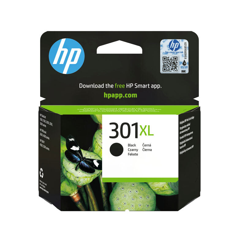 HP Cartuccia originale inchiostro nero ad alta capacità 301XL