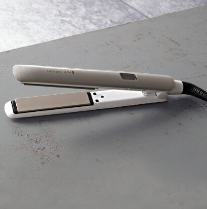 Remington S8901 messa in piega Piastra per capelli Caldo Nero, Rose Gold, Bianco