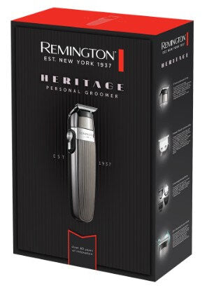 Remington PG9100 rasoio elettrico / regolabarba / tagliabasette Nero, Acciaio inossidabile