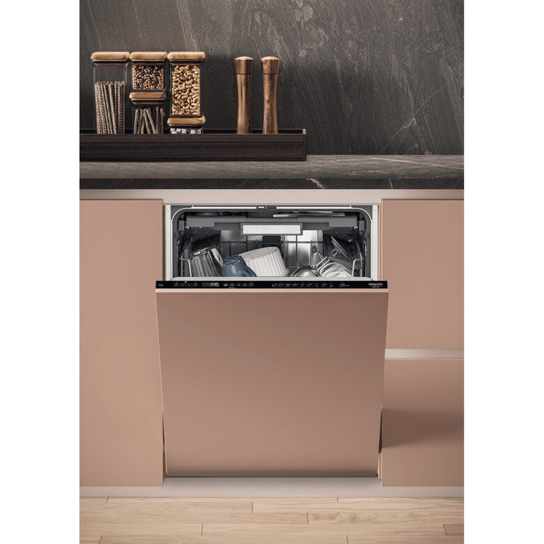 Hotpoint H7I HP40 L Lavastoviglie a Incasso Scomparsa Totale 15 coperti C