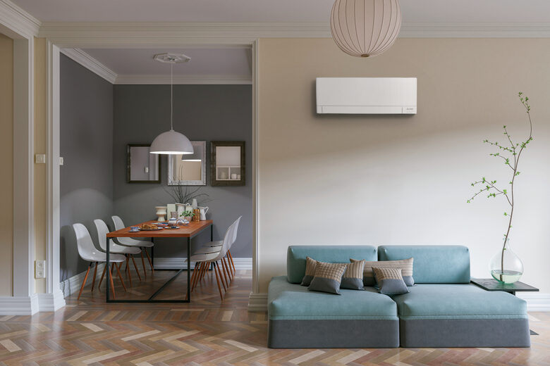 Mitsubishi Electric MSZ-AY25VGK Condizionatore Fisso, SOLO UNITÀ INTERNA, Bianco