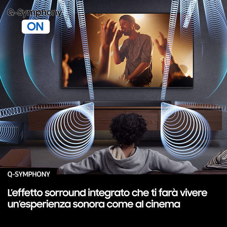 Samsung Soundbar HW-Q930F/ZF, Audio 9.1.4 canali, Wireless Dolby Atmos, 2025