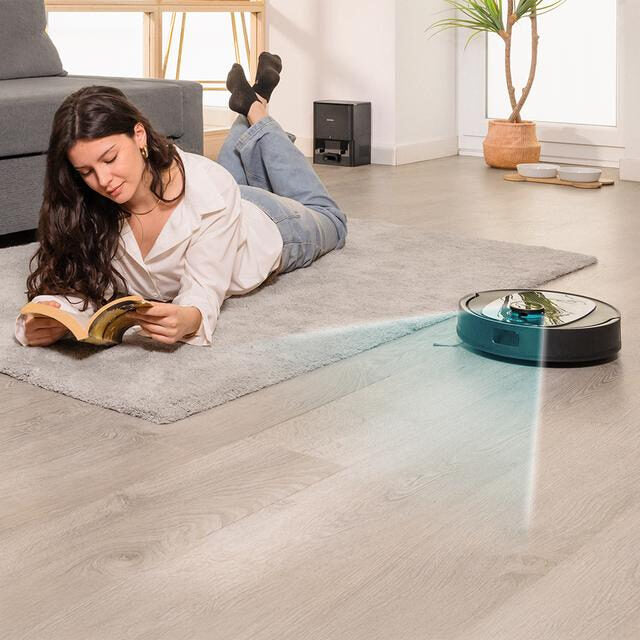 Cecotec  Conga 7690 Immortal Max Home Robot aspirapolvere Senza sacco Wi-Fi 5000Pa 3200mAh Nero