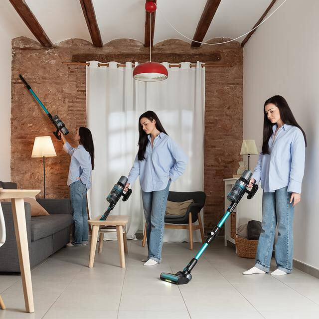 Cecotec Conga Rockstar 2500 aspirapolvere senza filo Nero Sacchetto per la polvere