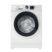 Hotpoint Ariston NF1046WKIT Lavatrice A Libera Installazione 10 Kg, 1400 Giri, Steam Hygiene, Anti Allergy, Antimacchia, Classe A, Bianco