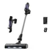 Rowenta RH6A21WO scopa elettrica Aspirapolvere a bastone 2 in 1 Batteria Secco Senza sacchetto 140 W Alluminio, Viola