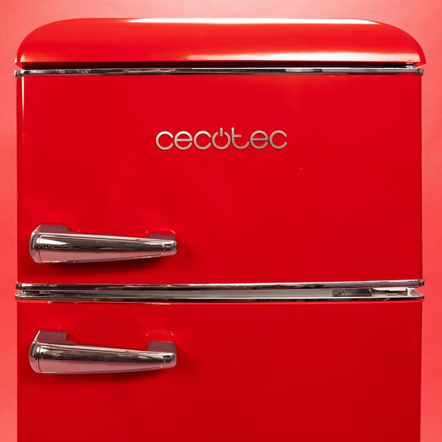 Cecotec Frigo Bolero Coolmarket 2D Rosso