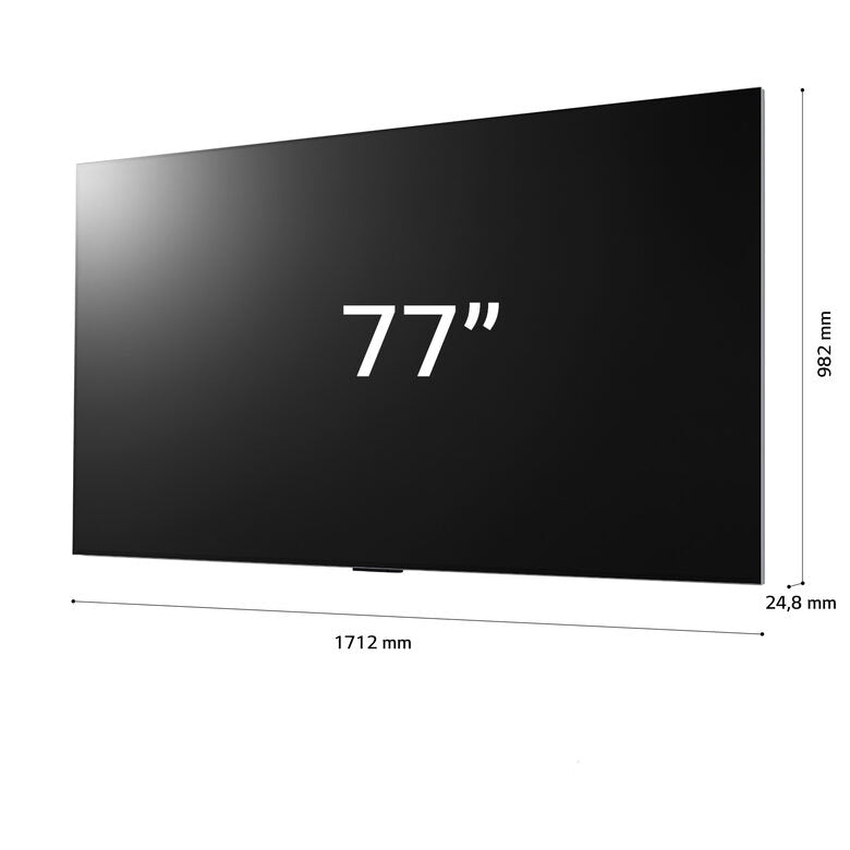LG Oled77G45LW Televisione Smart TV 77 Pollici Oled Evo 4K Serie G4 Dolby Vision