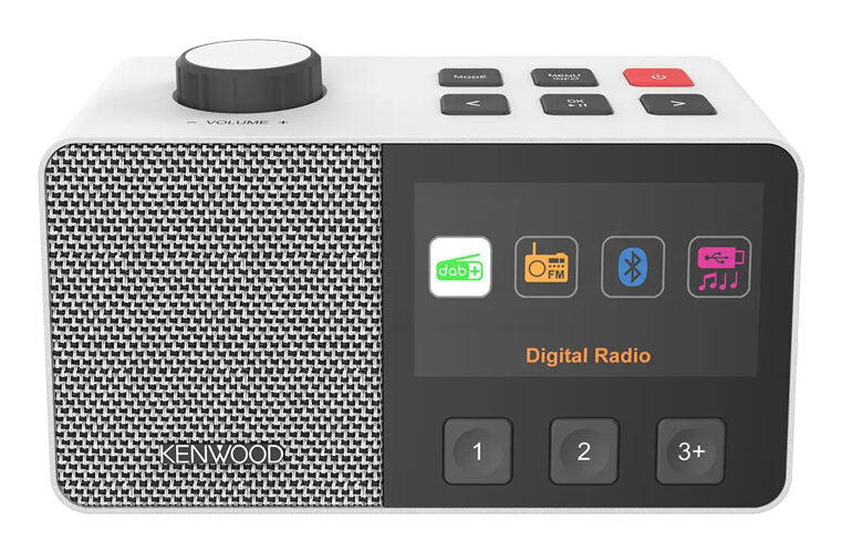 Kenwood CR-M70DAB-W Portatile Digitale Bianco